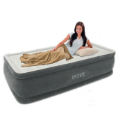 Кровать Intex Comfort-Plush со встроенным насосом 220В 191х99х46 см 64412