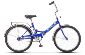Городской складной велосипед Stels 24 Pilot 710 (2019) LU070366 синий