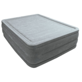 Кровать надувная со встроенным насосом Intex Comfort-Plush 152*203*56см 64418