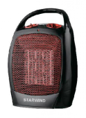 Тепловентилятор STARWIND SHV2001 черный/красный