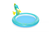 Детский надувной бассейн BestWay Морской конёк с разбрызгивателем 53114